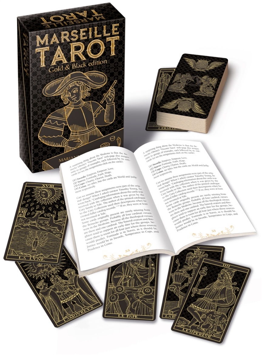 Picture of Tarot of Marseille Gold & Black Edition KIT