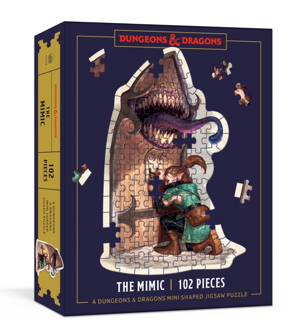 Picture of Dungeons & Dragons Mini Shaped Jigsaw Puzzle: The Mimic Edition