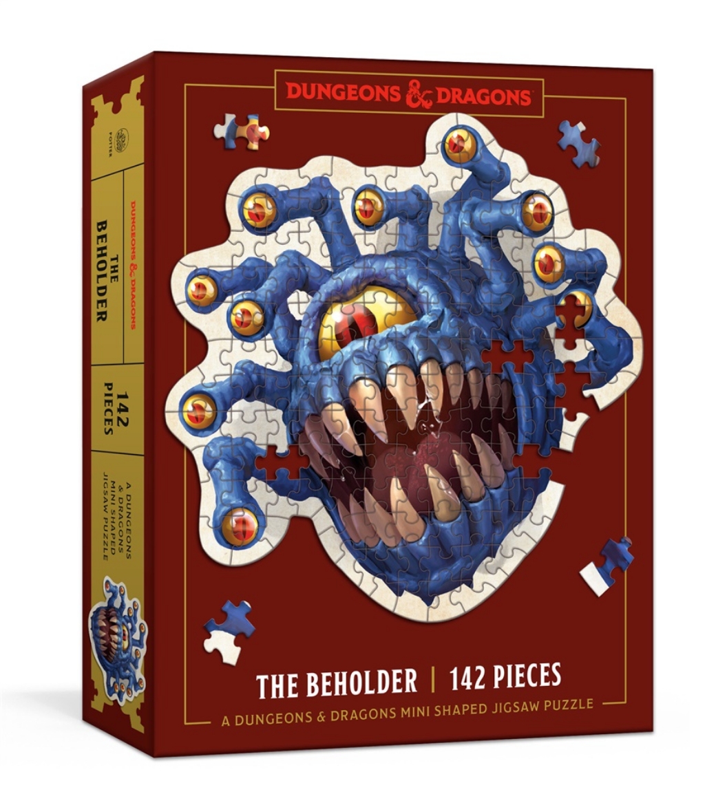 Picture of Dungeons & Dragons Mini Shaped Jigsaw Puzzle: The Beholder Edition