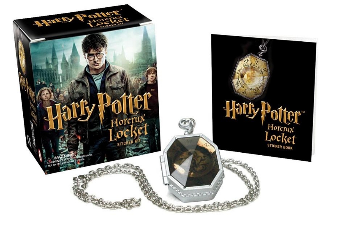 Picture of Harry potter locket horcrux kit and sticker book