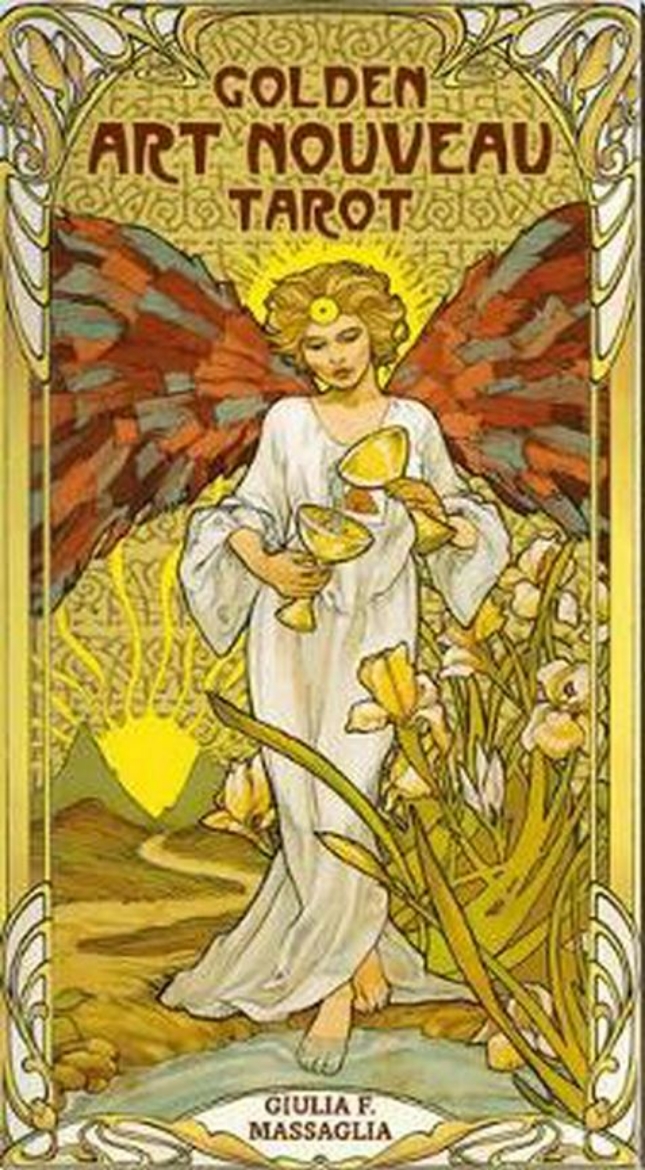 Picture of Golden Art Noveau Tarot