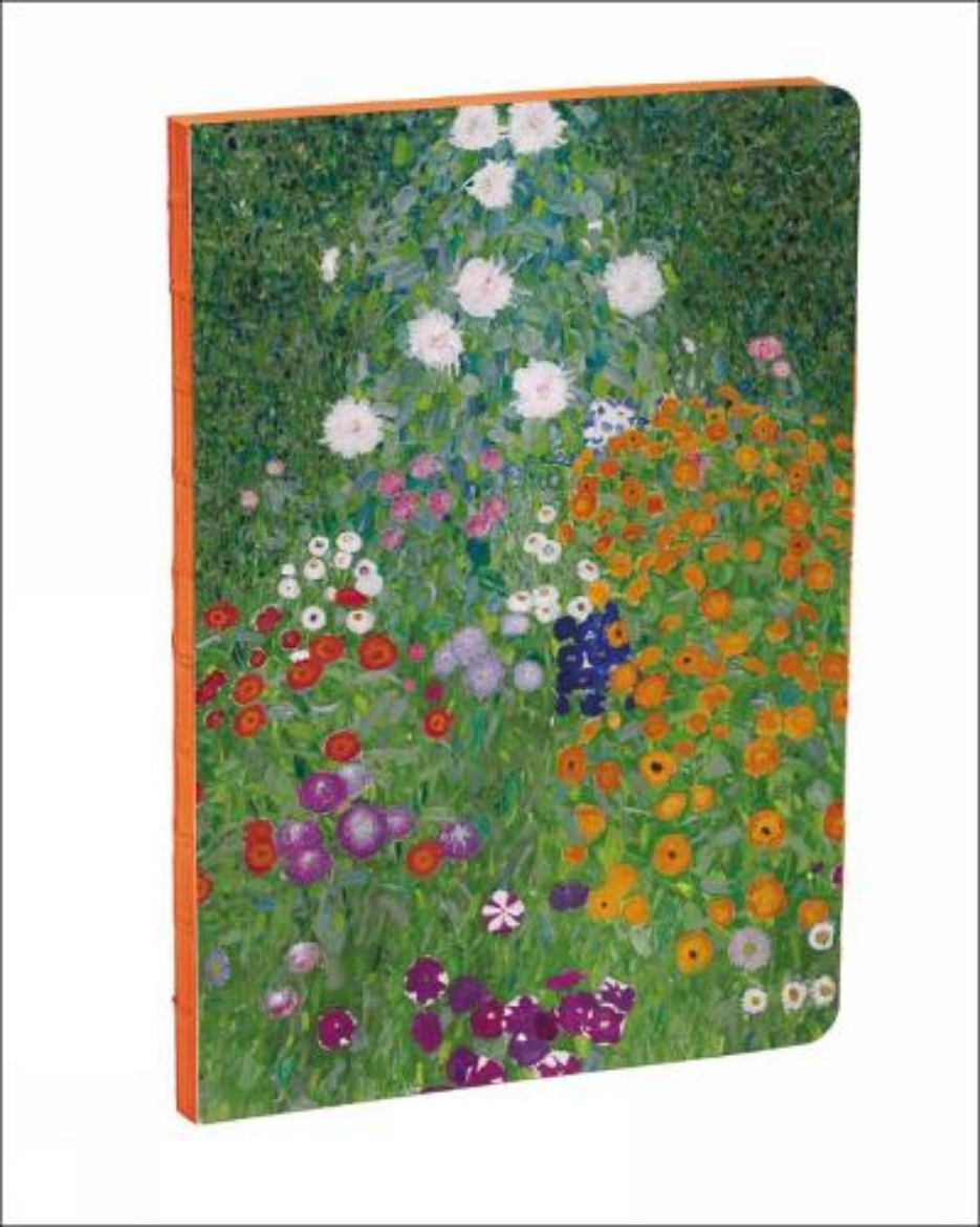 Picture of Flower Garden By Gustav Klimt A5 Notebook : A5 Notebook