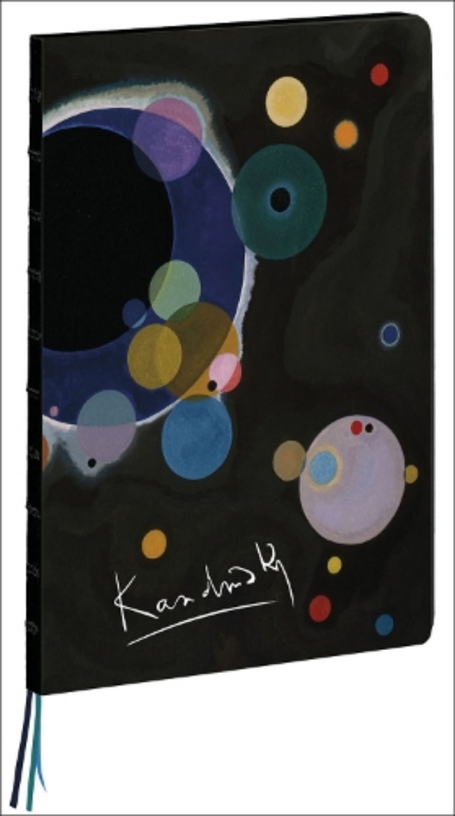 Picture of Several Circles, Vasily Kandinsky A4 Notebook