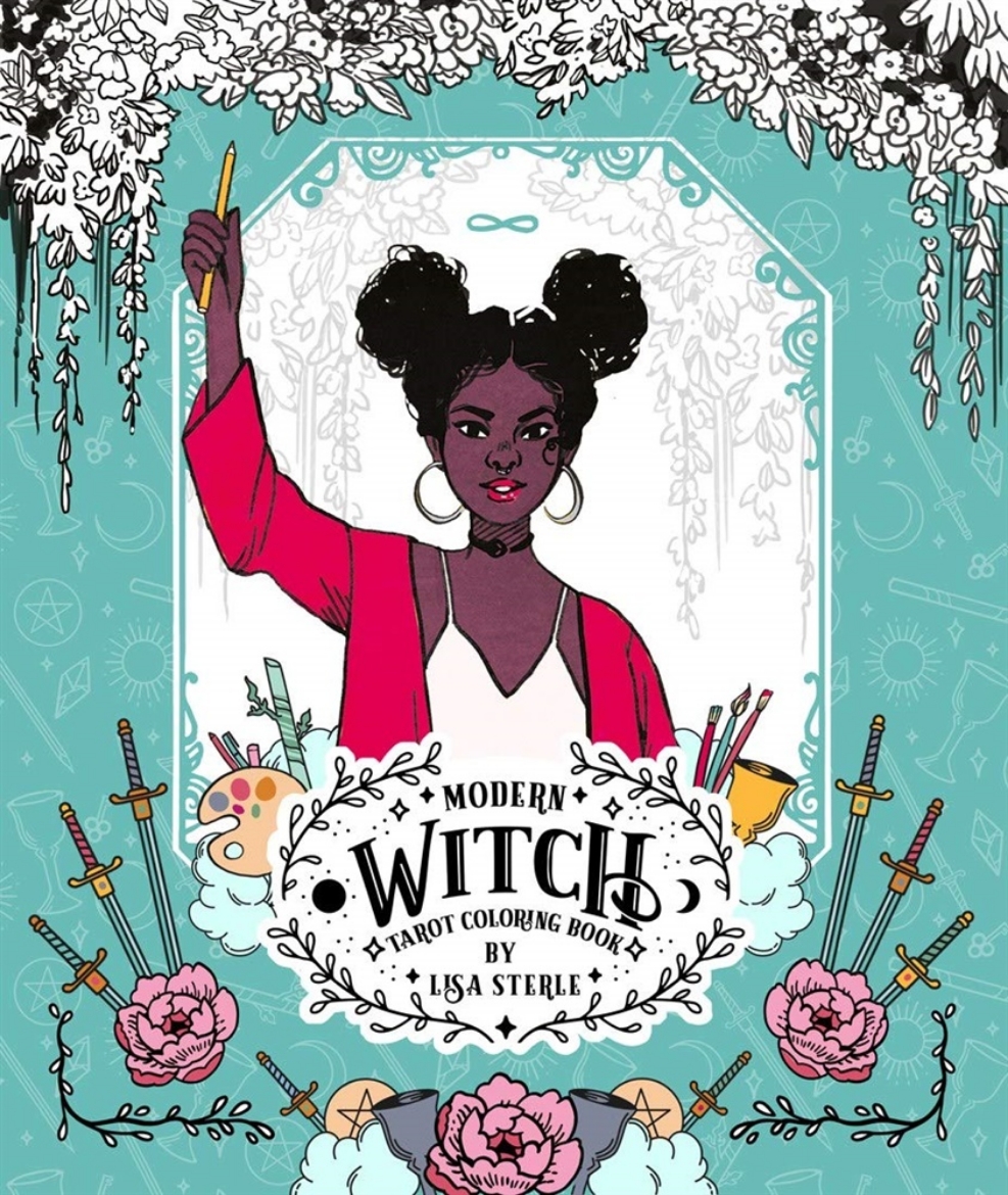 Picture of Modern Witch Tarot Coloring Book