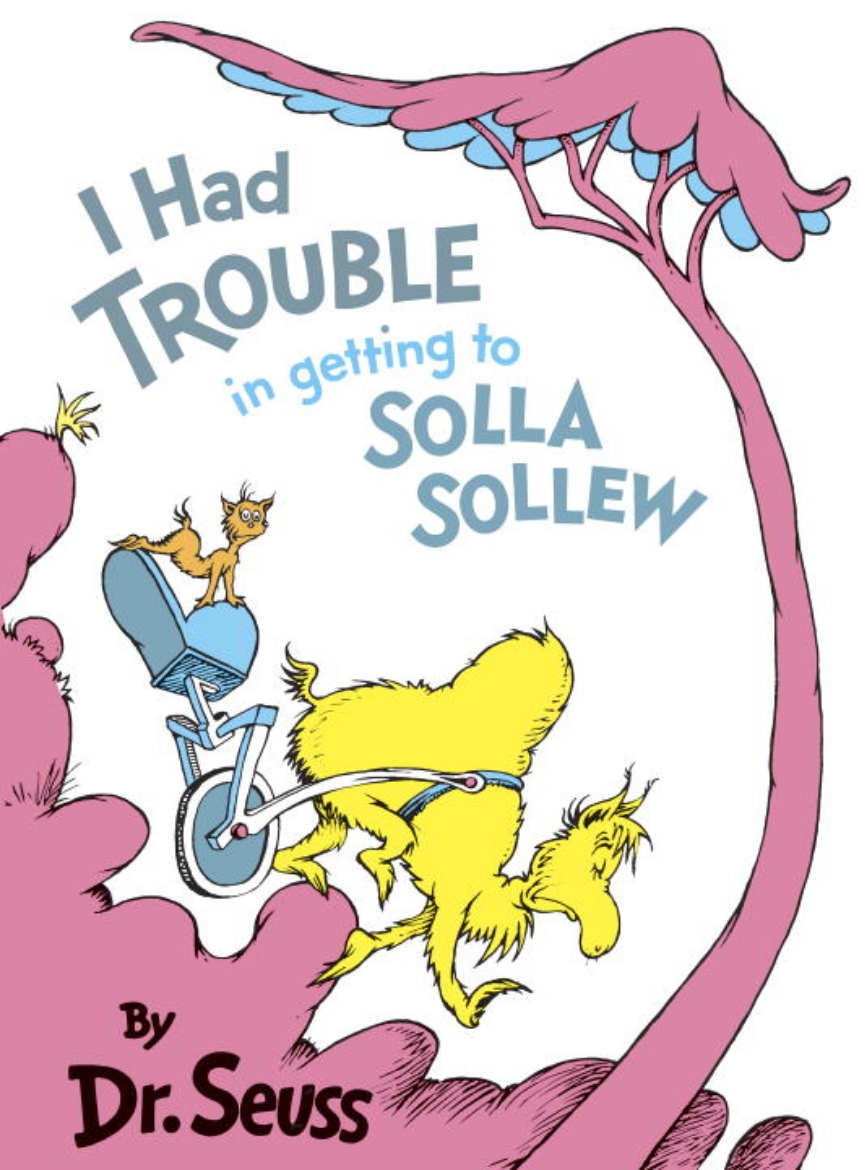 Picture of I Had Trouble Getting to Solla Sollew