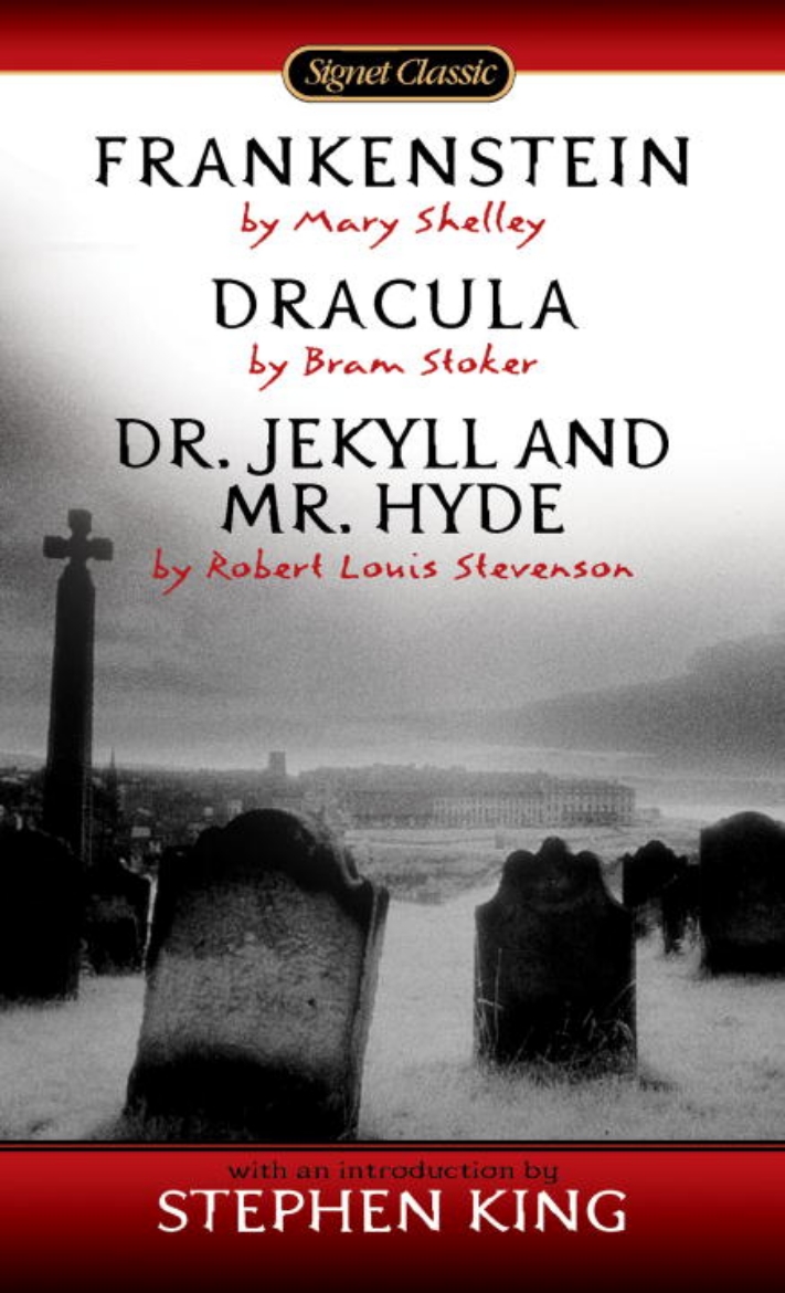 Picture of Frankenstein, dracula, dr. jekyll and mr. hyde