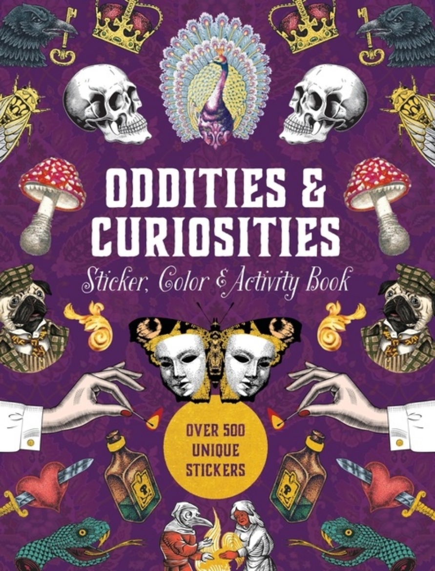 Picture of Oddities  Curiosities Sticker, Color  Activity Book