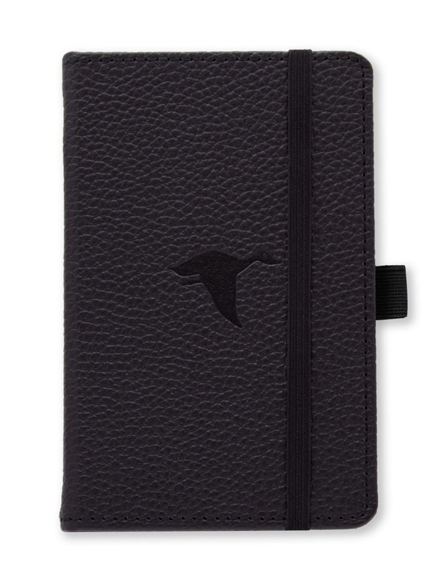 Picture of Dingbats* Wildlife A6 Pocket Dotted - Black Duck Notebook