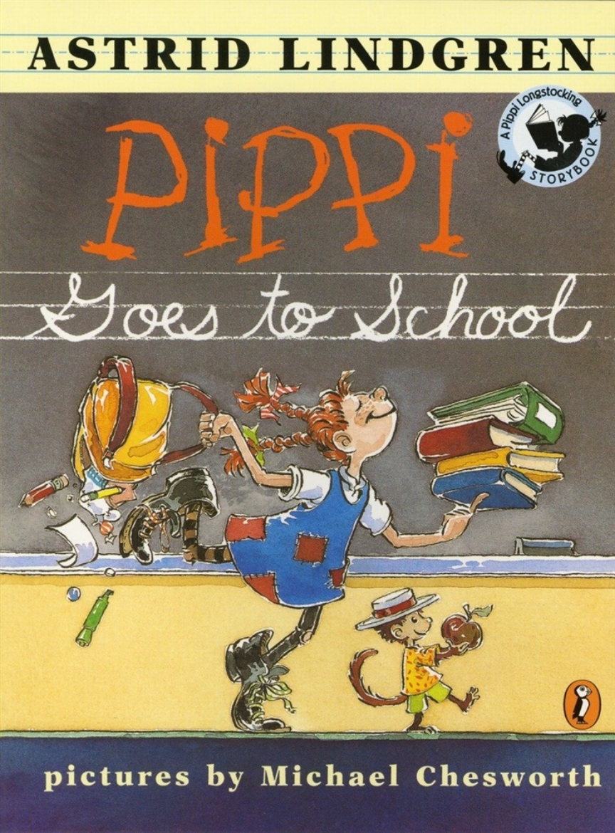 Picture of Pippi goes to school