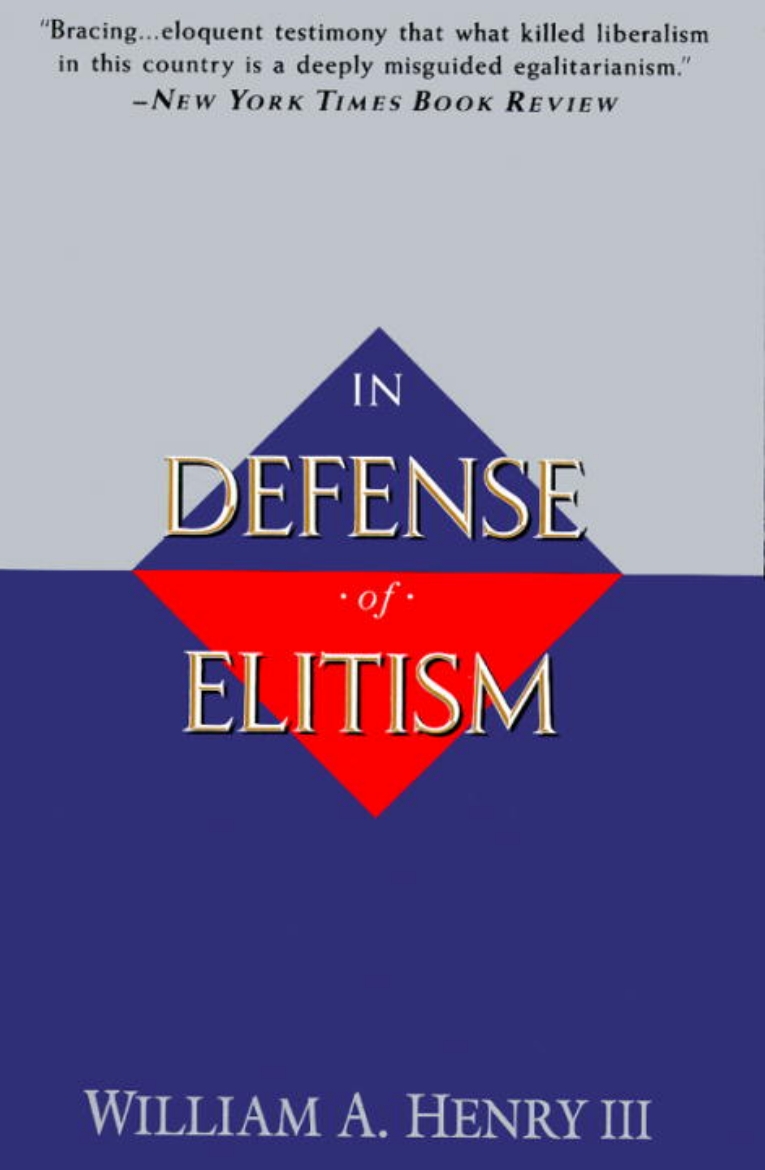 Picture of In Defense of Elitism