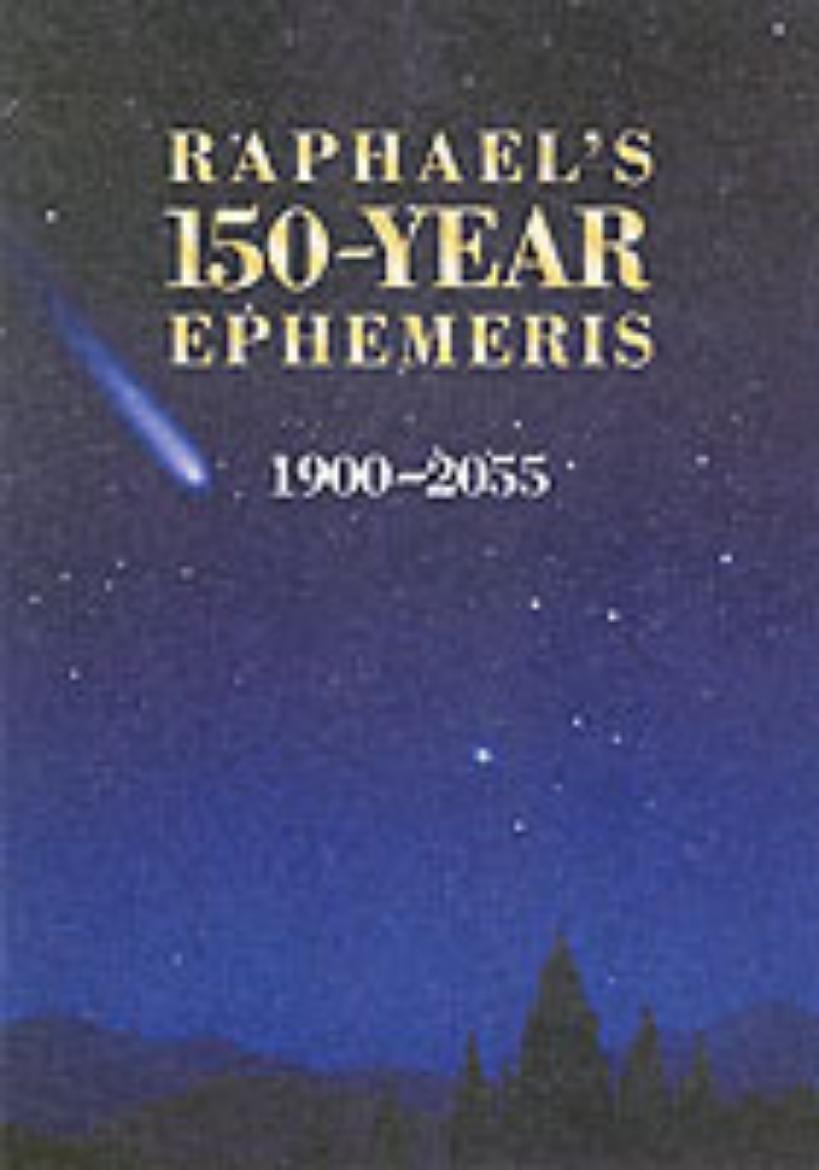 Picture of Raphael's 151-year Ephemeris 1900-2050