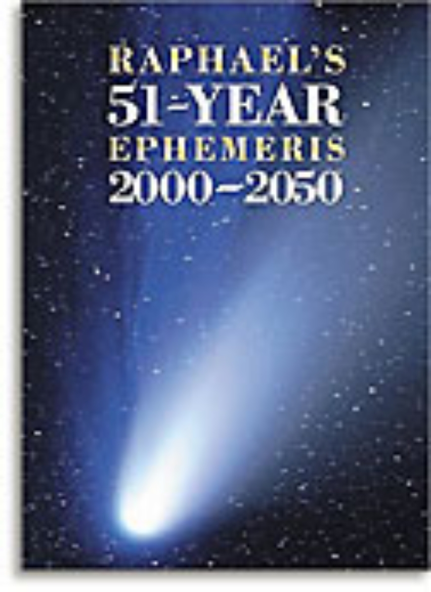 Picture of Raphael's 51-year Ephemeris 2000-2050