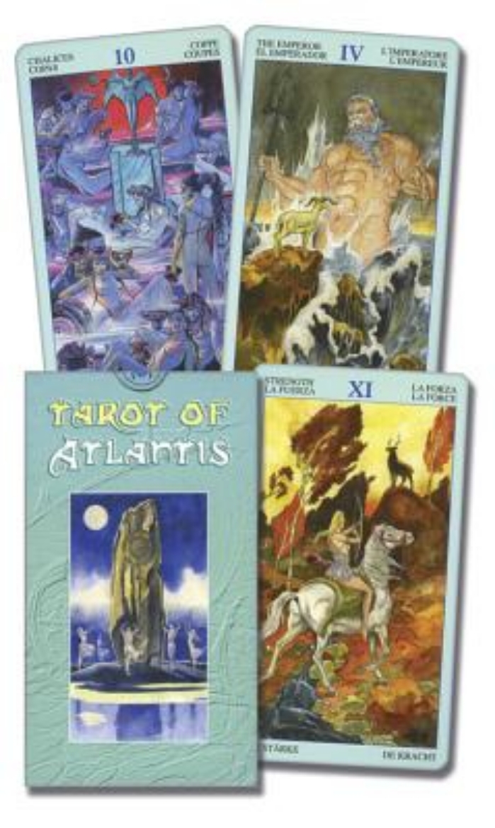 Picture of Tarot Of Atlantis (78 Full-Color Cards & Instruction Booklet