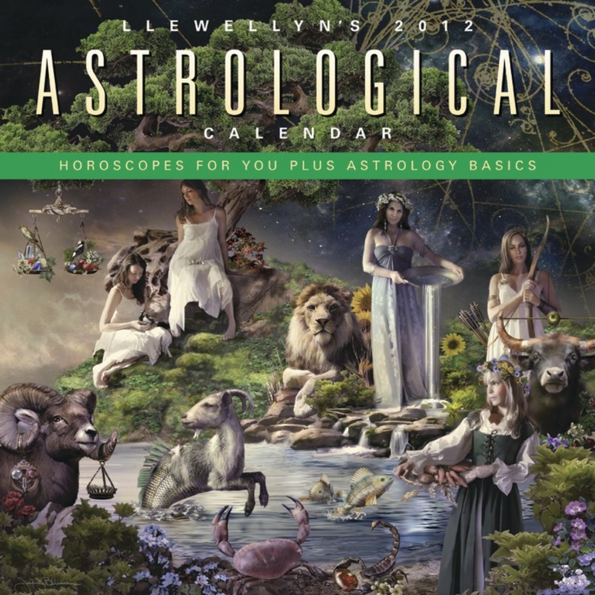 Picture of Llewellyn's 2012 Astrological Calendar: Horoscopes for You Plus an Introduction to Astrology