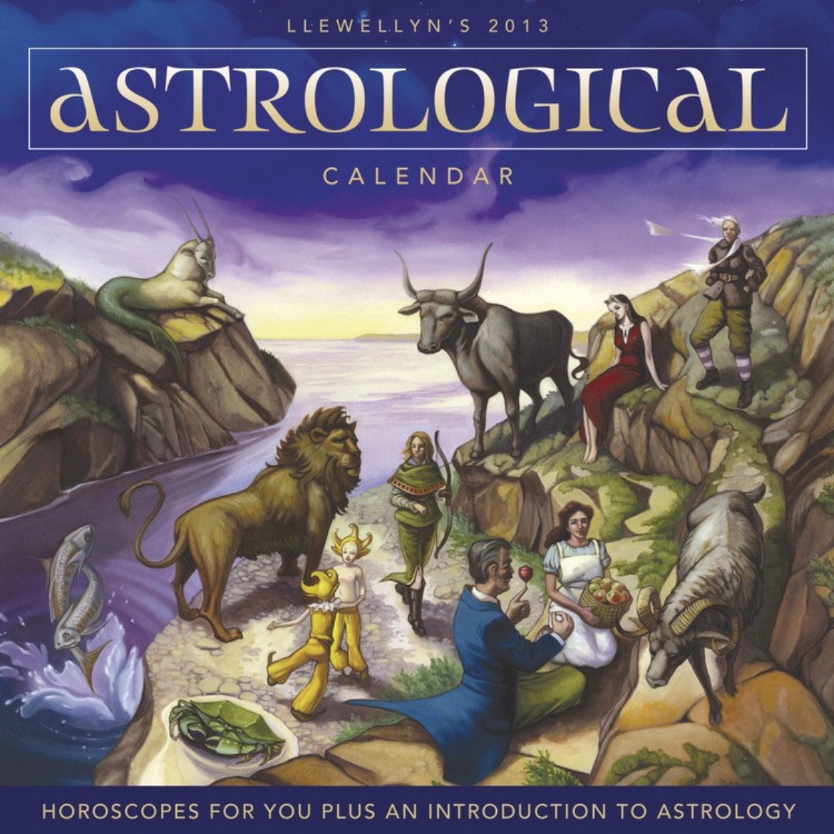 Picture of Llewellyn's 2013 Astrological Wall Calendar: Horoscopes for You Plus an Introduction to Astrology