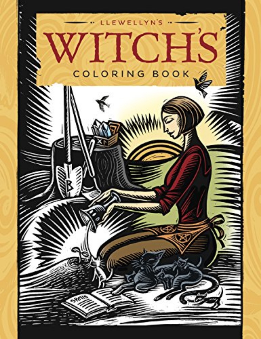 Picture of Llewellyn's Witch's Coloring Book