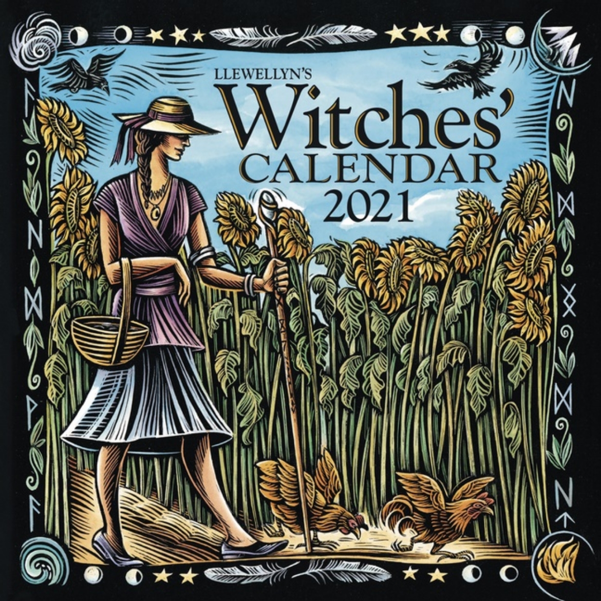 Picture of Llewellyn's 2021 Witches' Calendar