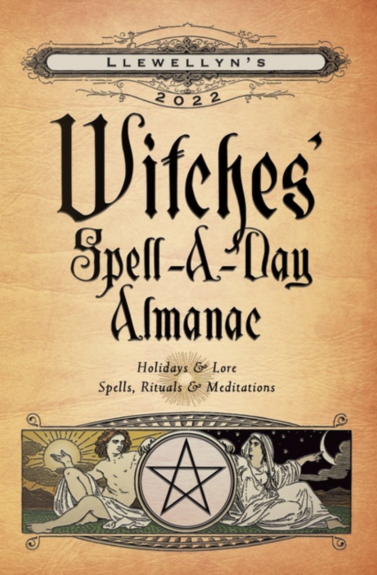 Picture of Llewellyns 2022 witches spell-a-day almanac - holidays and