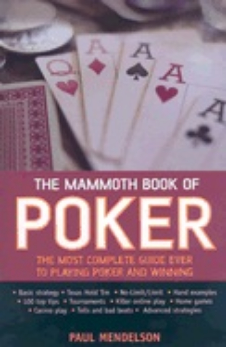 Picture of The Mammoth Book of Poker