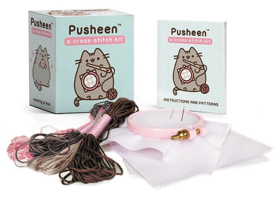 Picture of Pusheen: A Cross-Stitch Kit