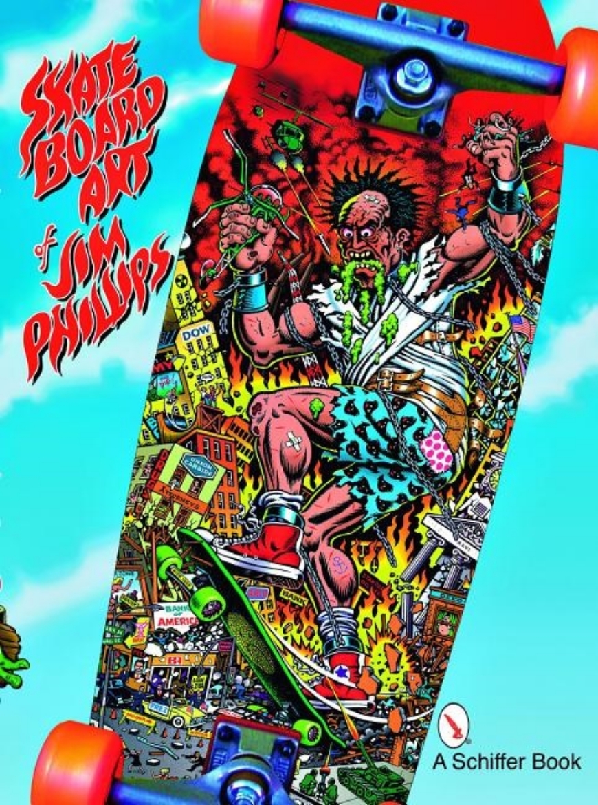 Picture of Skateboard art of jim phillips