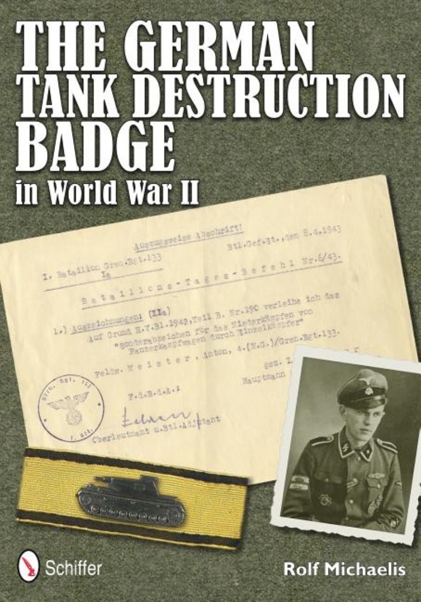 Picture of German tank destruction badge in world war ii