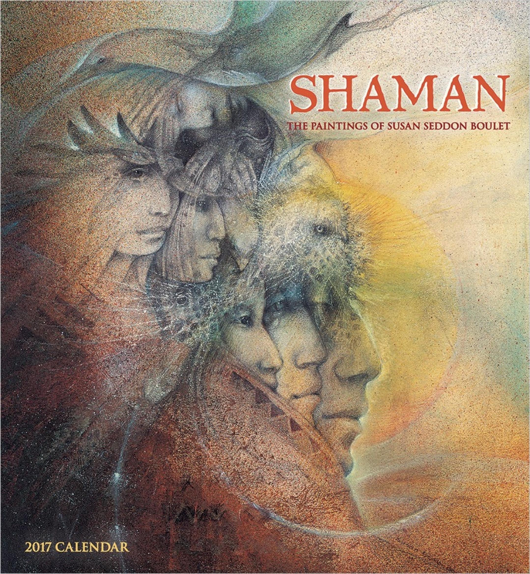 Picture of 2017 Shaman: The Paintings of Susan Seddon Boulet Wall Calendar