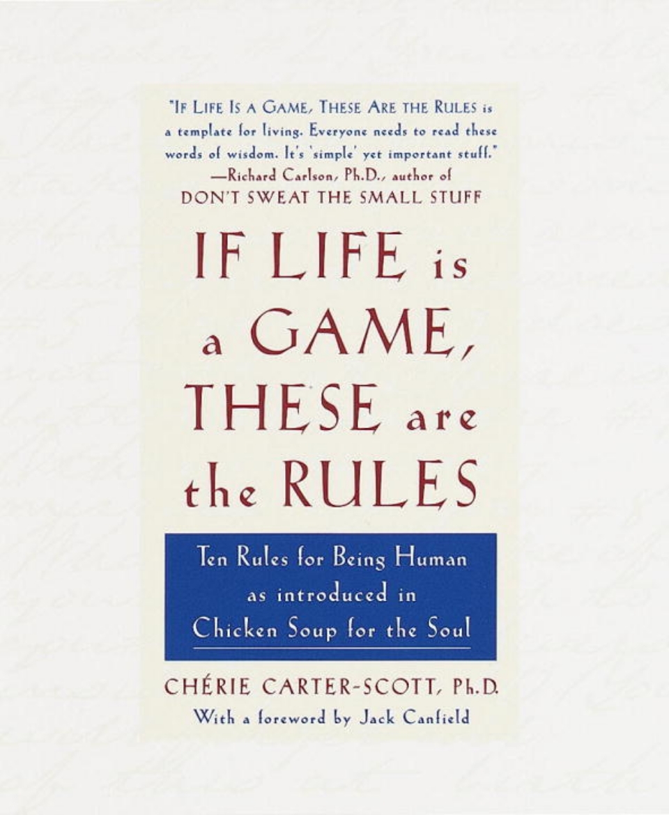 Picture of If life is a game, these are the rules - ten rules for being human as intro