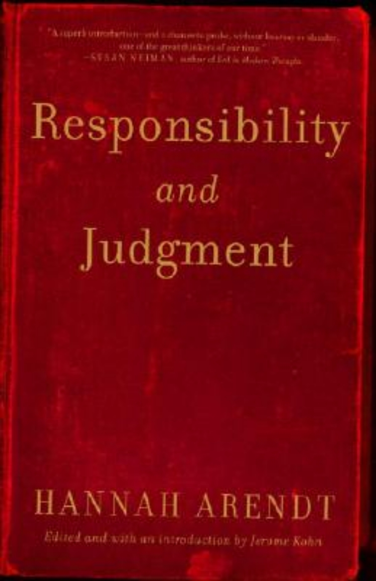 Picture of Responsibility and Judgment