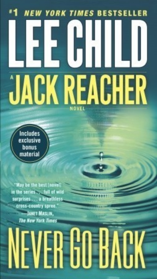 Picture of Never go back (with bonus novella high heat) - a jack reacher novel