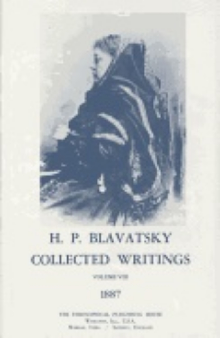 Picture of Collected Writings Of H. P. Blavatsky, Vol. 8 Hb : 1887