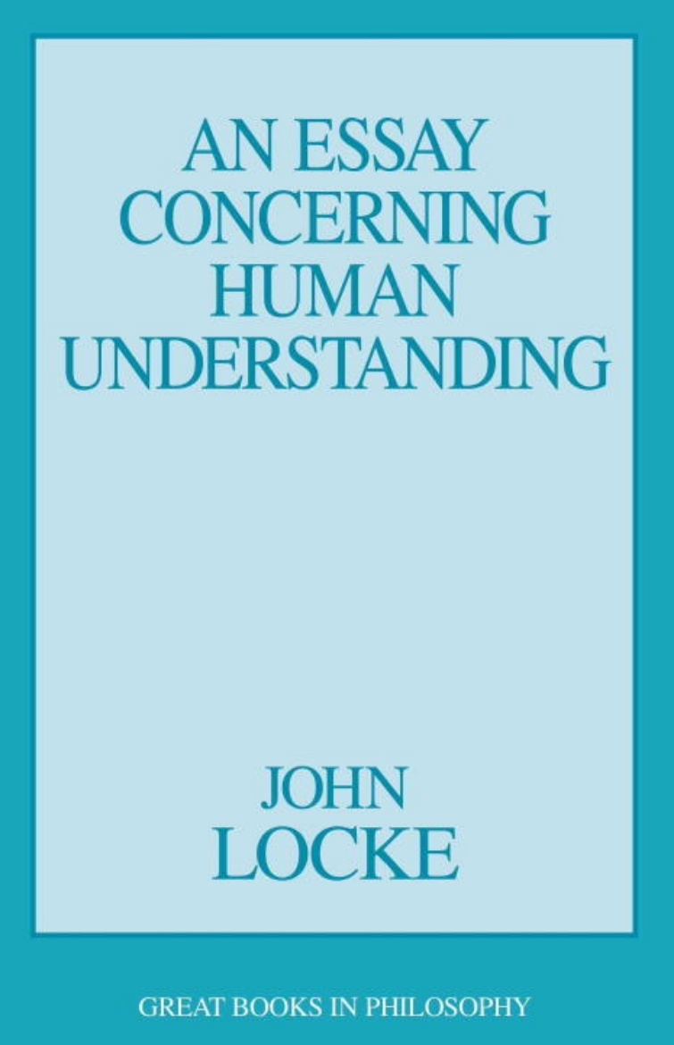 Picture of An Essay Concerning Human Understanding