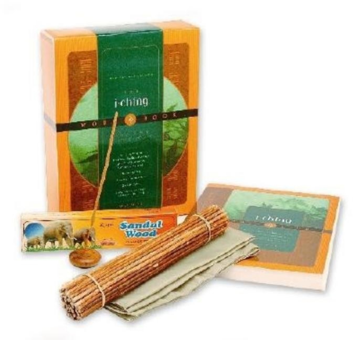 Picture of I Ching Workbook Gift Set (Book & 50 Yarrow Stalks)