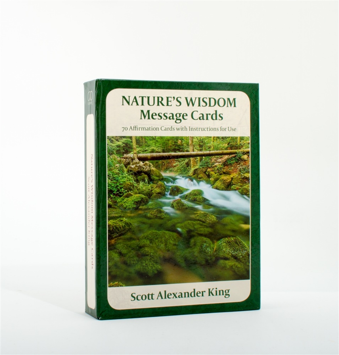 Picture of Nature's Wisdom Message Cards : 70 Affirmation Cards with Instructions for Use