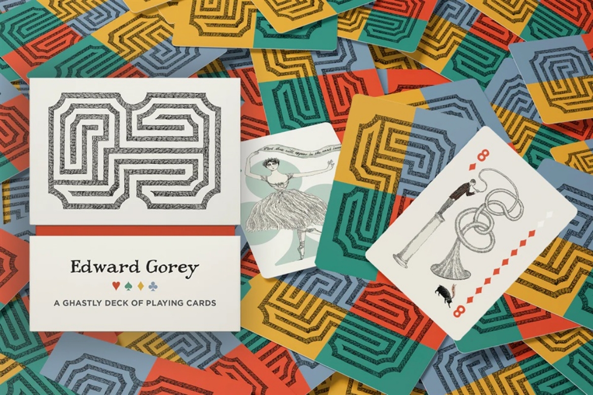 Picture of Edward Gorey Playing Cards