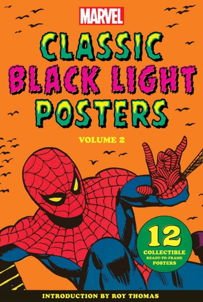 Picture of Marvel Classic Black Light Collectible Poster Portfolio Volume 2