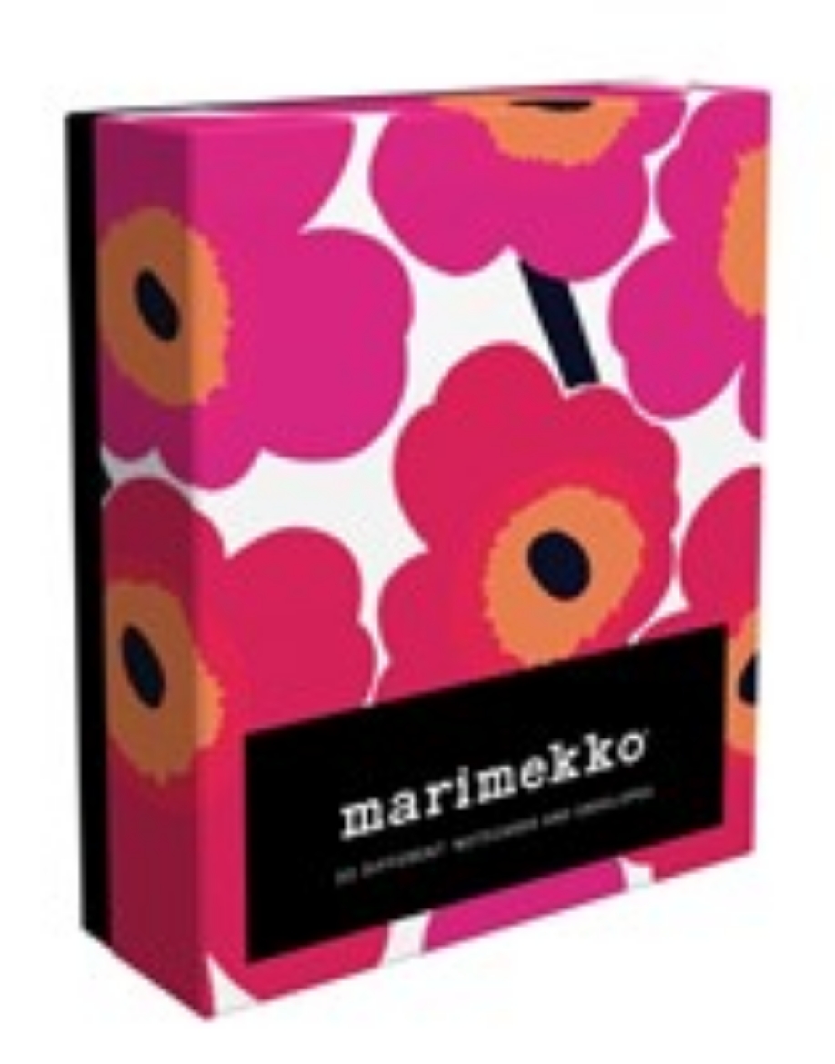 Picture of Marimekko Unikko Notes - 20 Different Notecards and Envelopes