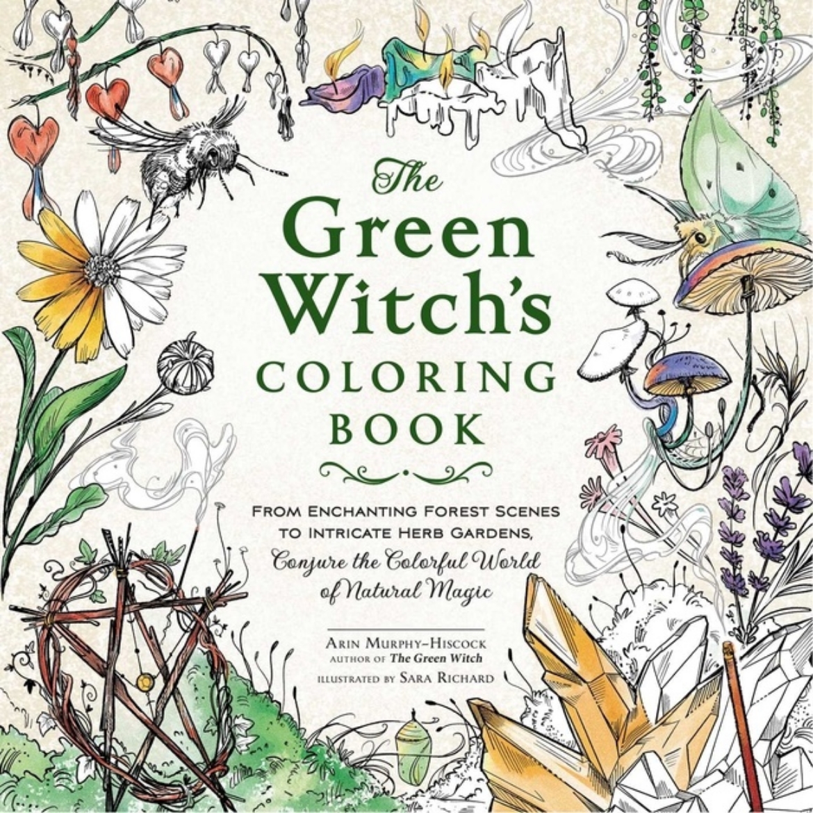 Picture of Green Witch'S Coloring Book