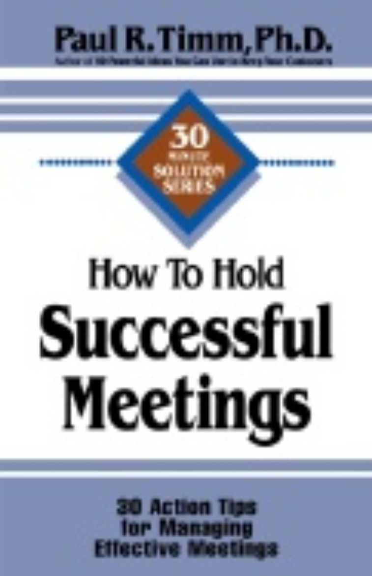 Picture of How To Hold Successful Meetings