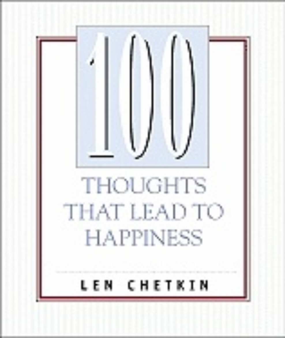 Picture of 100 Thoughts That Lead To Happiness