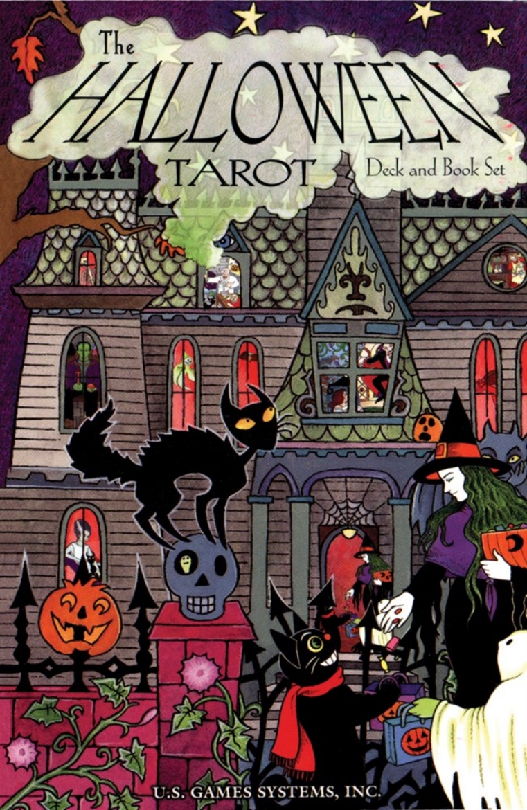 Picture of The Halloween Tarot Deck & Book Set: 78-Card Deck [With Book]