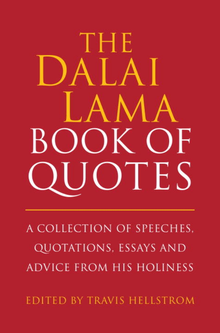 Picture of Dalai lama quotes book