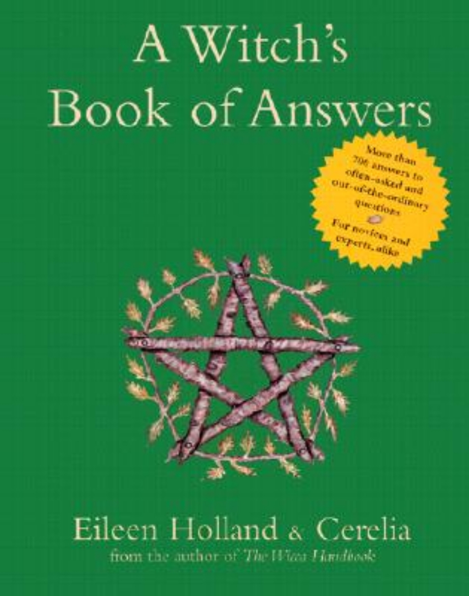 Picture of Witchs book of answers - more than 700 answers to often-asked and out-of-th