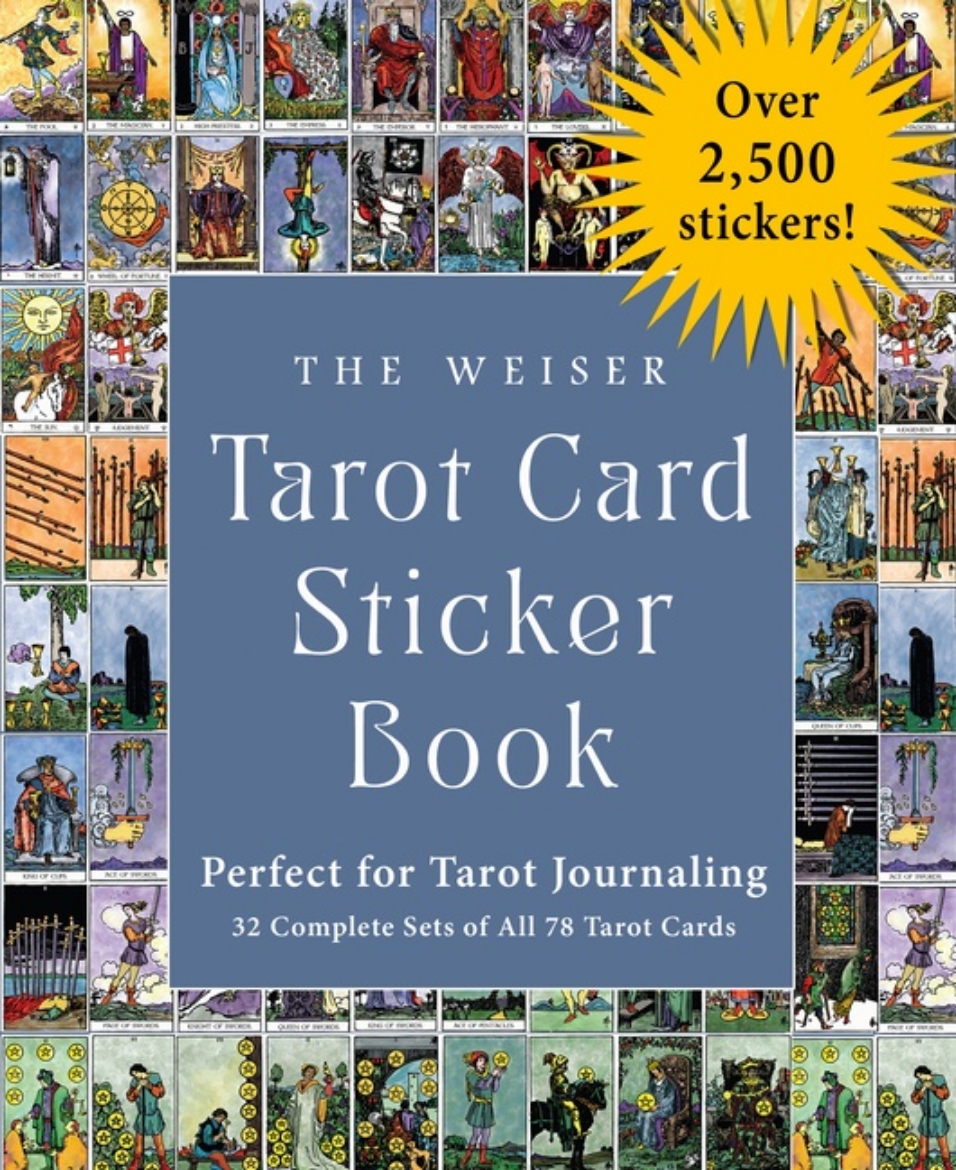 Picture of The Weiser Tarot Card Sticker Book: Perfect for Tarot Journaling (32 complete sets of all 78 Tarot cards - over 2500 stickers)