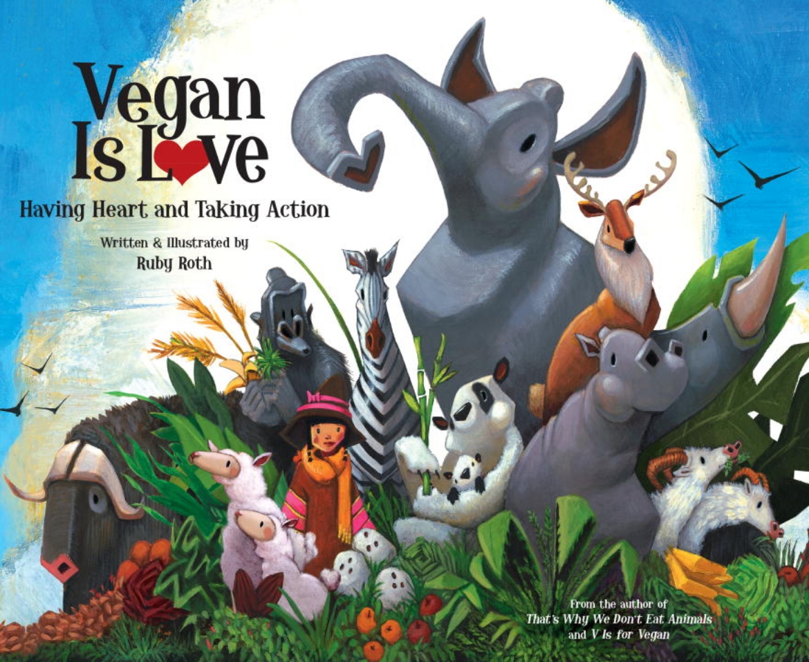 Picture of Vegan is love