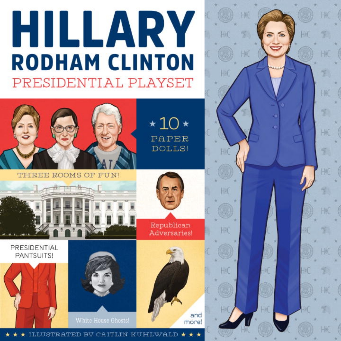 Picture of Hillary Rodham Clinton Presidential Playset