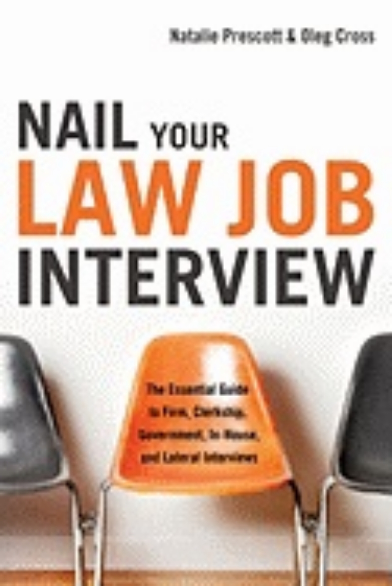 Picture of Nail Your Law Job Interview