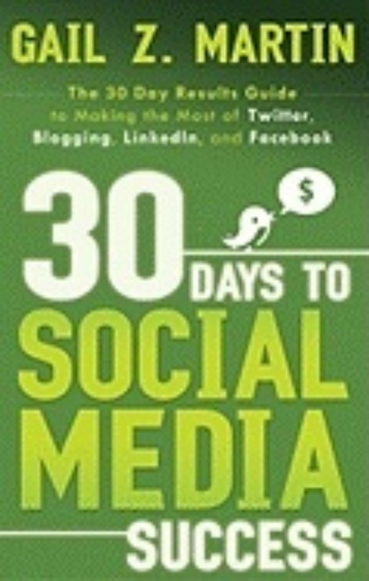 Picture of 30 days to social media success - the 30 day results guide to making the mo