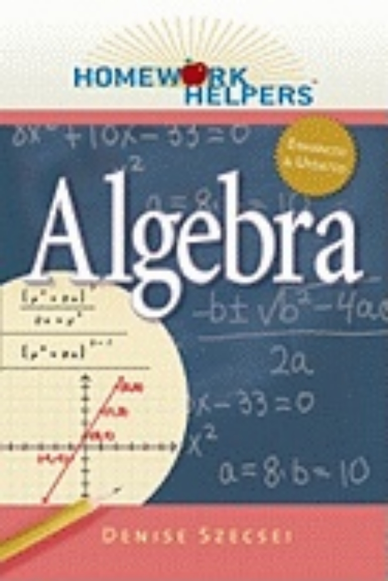 Picture of Homework Helpers: Algebra Revised Edition