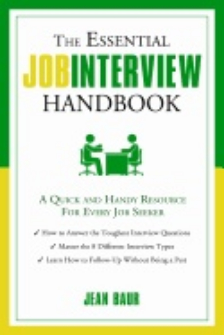 Picture of Essential job interview handbook - a quick and handy resource for every job